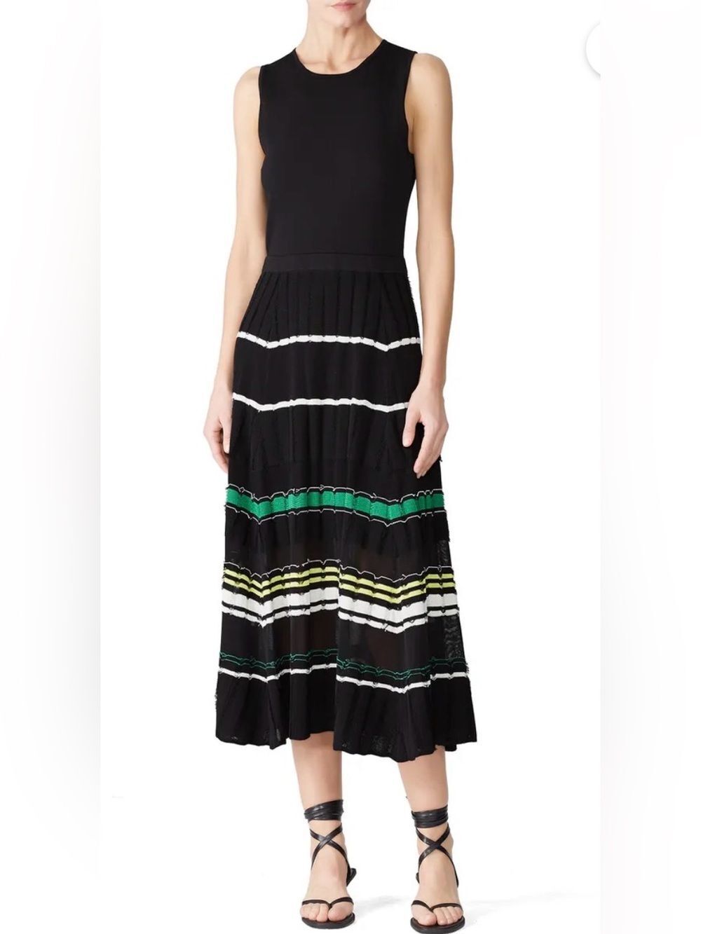 Proenza Schouler Sleeveless Waisted Knit Dress Size XS
